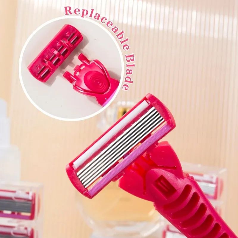 Safety Razor Handle - ด้ามจับ 1 อัน + ใบมีด 18