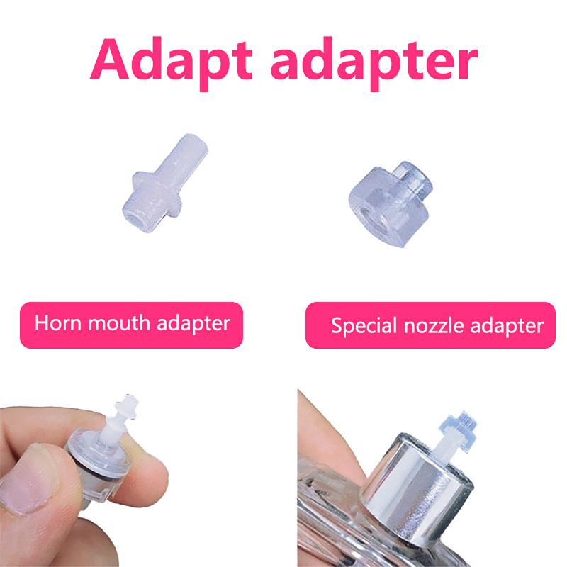 Reusable Bottle - 2 ชิ้น อะแดปเตอร์สำหรับถ่ายเทน้ำหอม หัวฉีดทรงเขา ตัวเชื่อมต่อ เครื่องมือเติมน้ำหอม