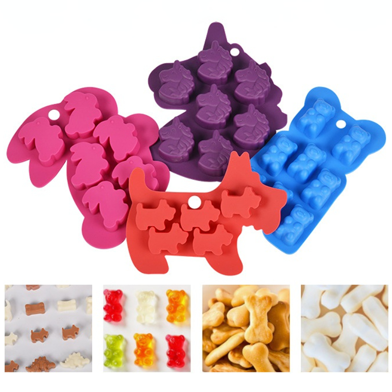 แม่พิมพ์ซิลิโคนรูปหมีรูปแมวกระ - Eco Soap บทวิจารณ์และราคา