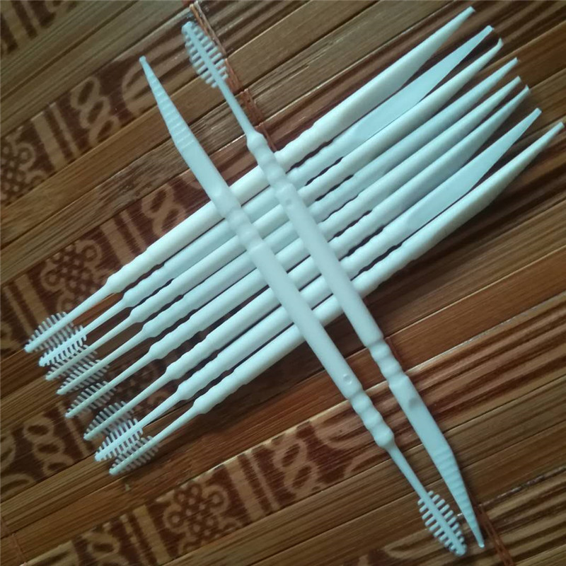 ไม้จิ้มฟันสองด้าน300ชิ้น/ถุงไม - Bamboo Toothbrush บทวิจารณ์และราคา