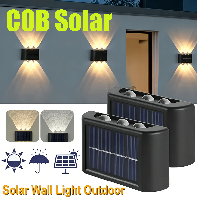 โคมไฟติดผนังพลังงานแสงอาทิตย์  - Solar Garden Light บทวิจารณ์และราคา