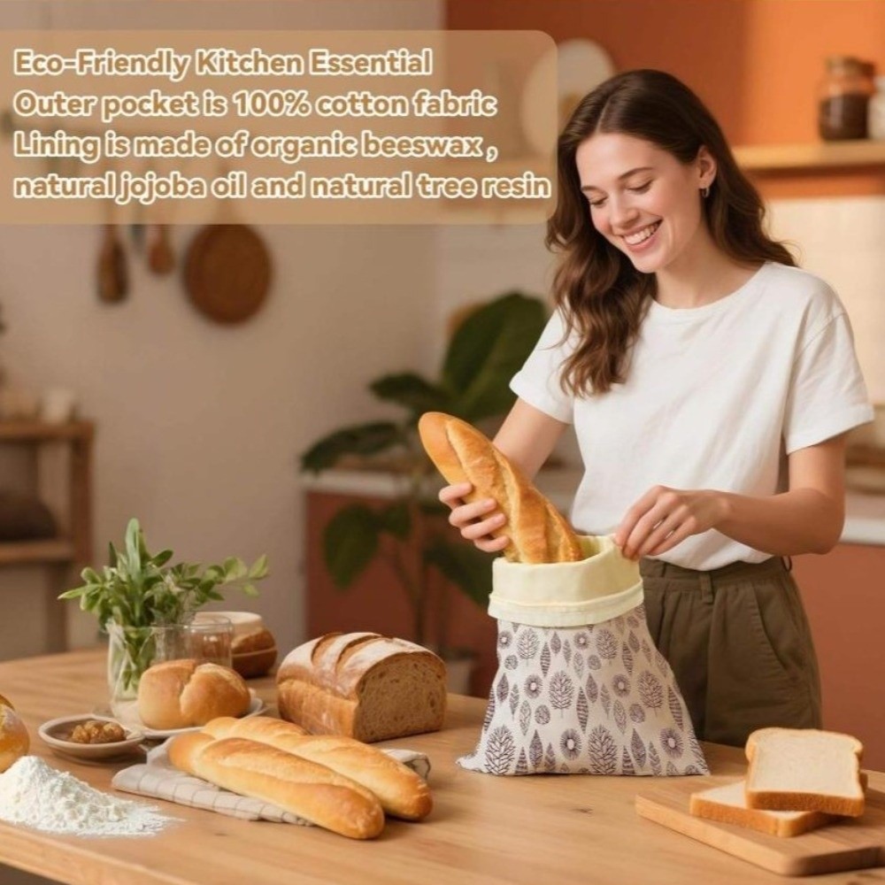 ถุงเก็บขนมปังเคลือบขี้ผึ้งแบบใ - Reusable Bag บทวิจารณ์และราคา