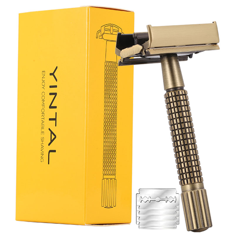 YINTAL ทองเหลืองผู้ชายความปลอด - Safety Razor Handle บทวิจารณ์และราคา