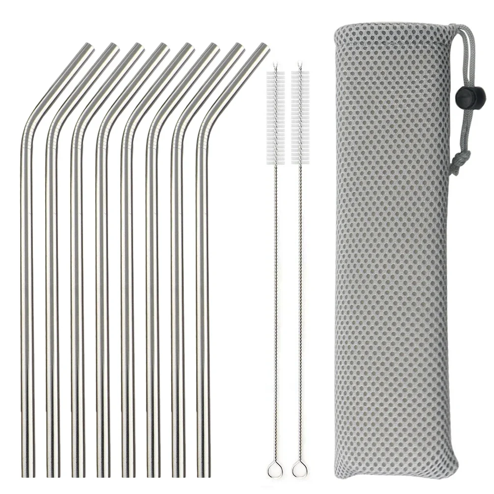 5/10 ชิ้น หลอดดูดน้ำแบบใช้ซ้ำไ - Reusable Straw บทวิจารณ์และราคา