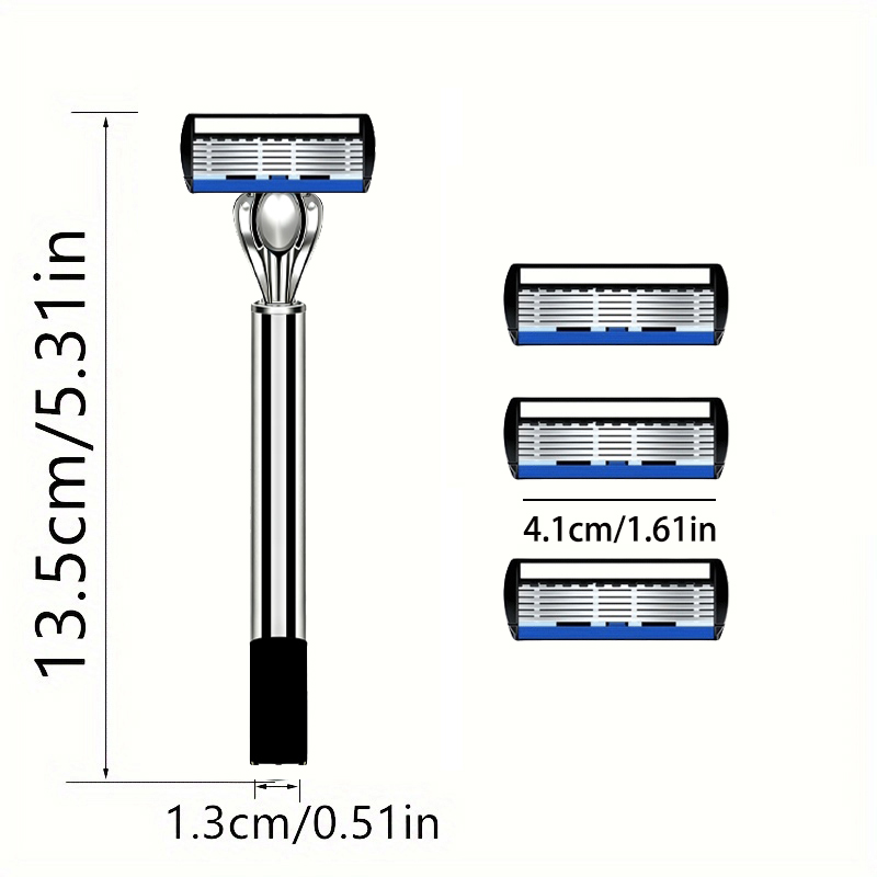ด้ามจับ 2 ชิ้น, ใบมีด 30 ใบ, ช - Safety Razor Handle บทวิจารณ์และราคา