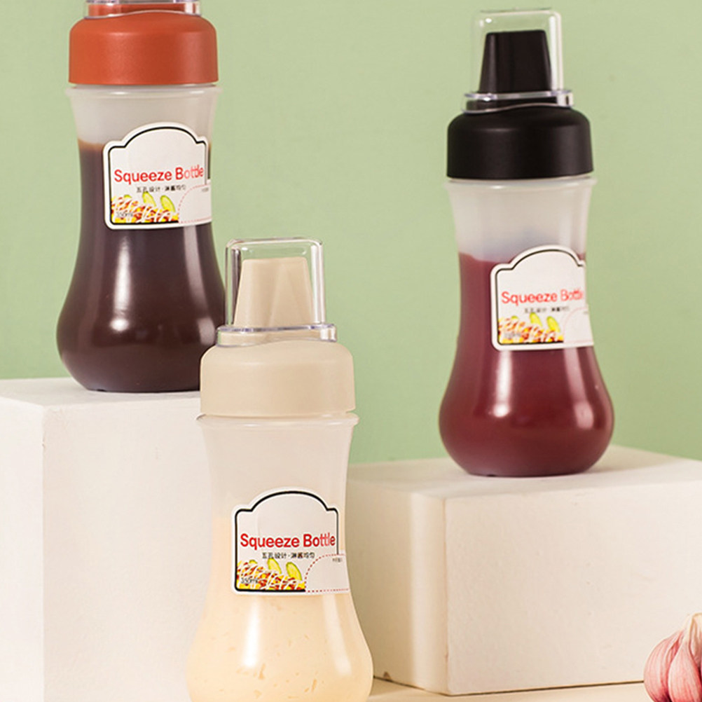 ขวดบีบใส 5 รู 3 ชิ้น สำหรับใส่ - Reusable Bottle บทวิจารณ์และราคา