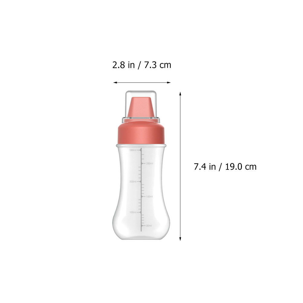 ขวดบีบใส 5 รู 3 ชิ้น สำหรับใส่ - Reusable Bottle บทวิจารณ์และราคา