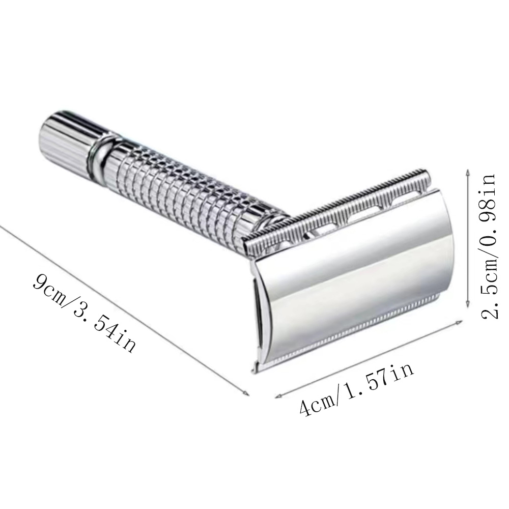 มีดโกนหนวดเพื่อความปลอดภัยแบบค - Safety Razor Handle บทวิจารณ์และราคา