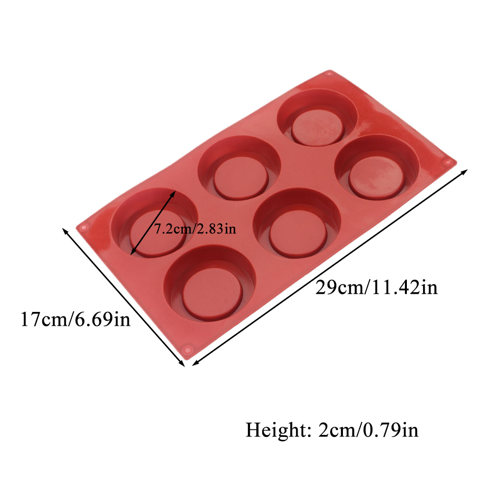 แม่พิมพ์เค้กซิลิโคนทรงกระบอกกล - Eco Soap บทวิจารณ์และราคา