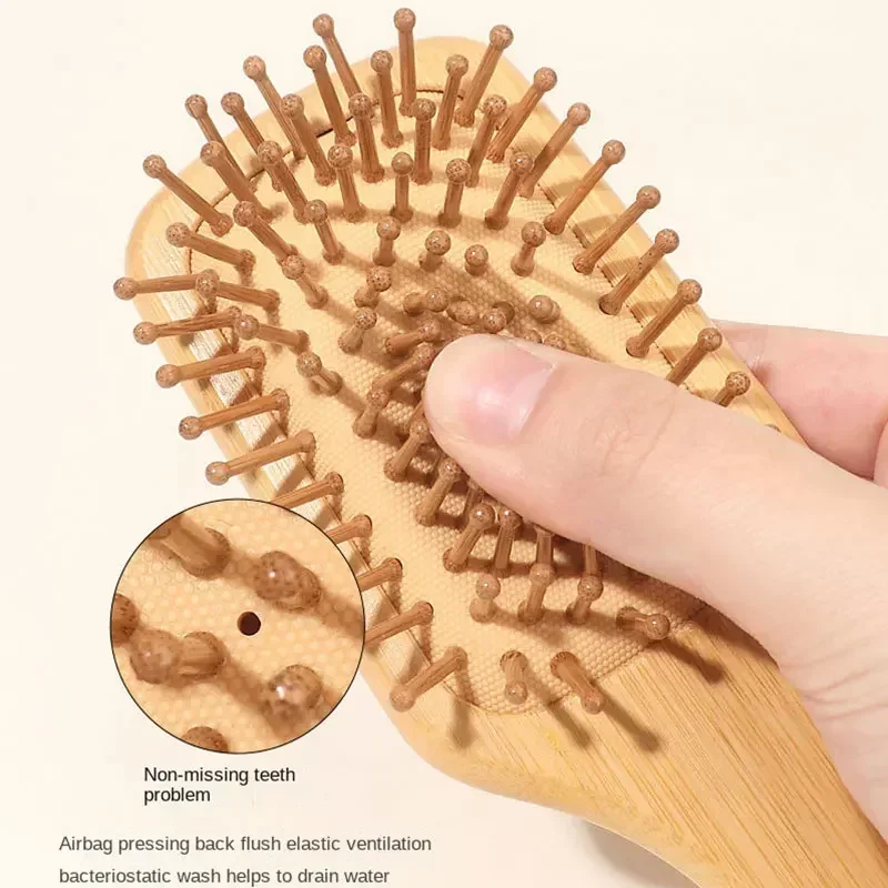 หวีไม้ไผ่พรีเมียมสำหรับนวดหนัง - Bamboo Toothbrush บทวิจารณ์และราคา